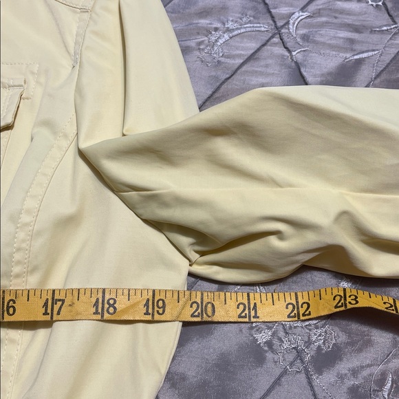 Sunset Rd NWT jacket in Pale Yellow size 8 pit top it 19.5 has stretch - Picture 6 of 7